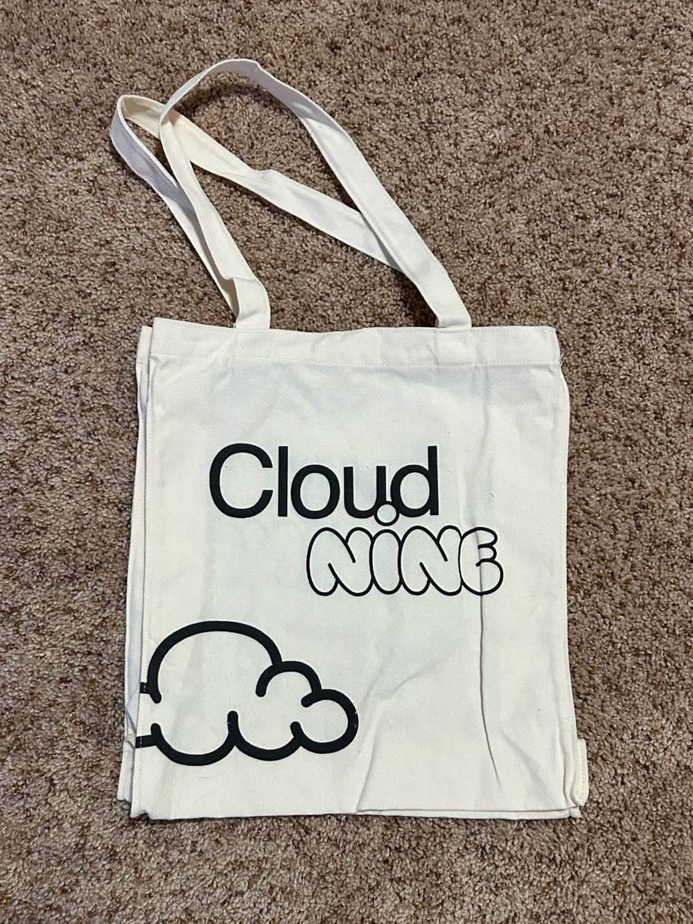 Cloud Nine Canvas Tote Bag